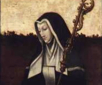 Muere Gertrudis de Nivelles