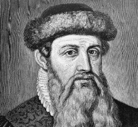 Muere Gutenberg