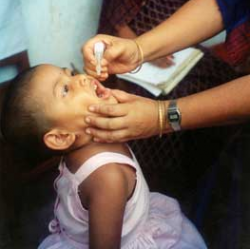 Vacuna oral para la poliomielitis